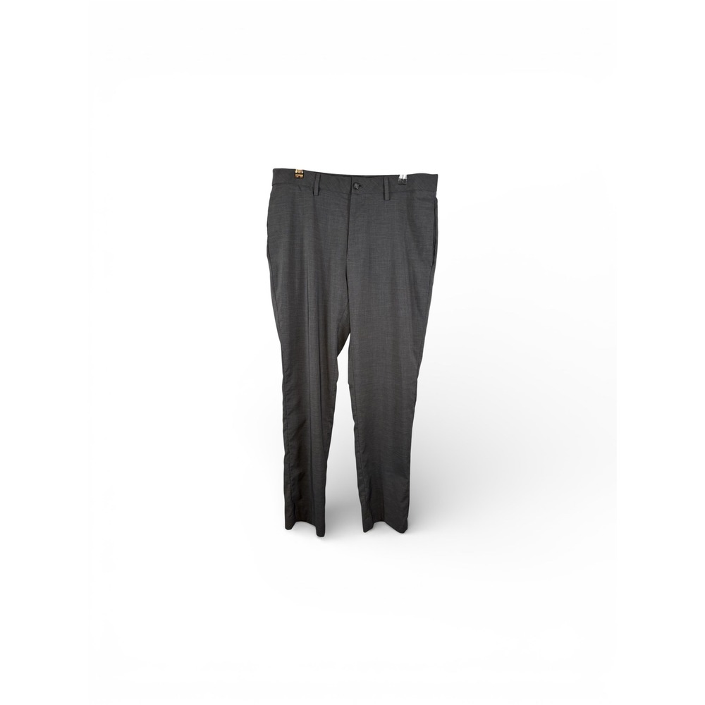 DKNY Mens Grey Stretch Dress Pants Trousers 33x30 DK31DP802